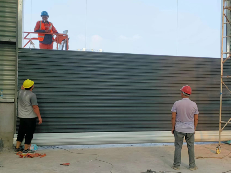 睢甯鐵路建造廠抗風卷簾門